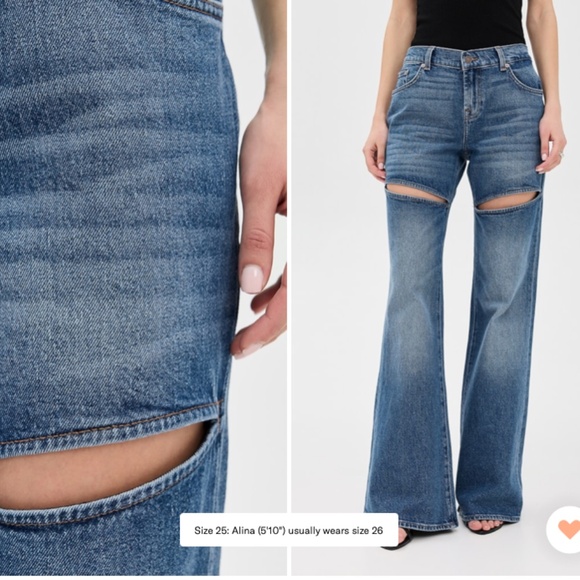 7 For All MANKIND SPENCER FLARE 32 NEW NWT - Picture 3 of 8